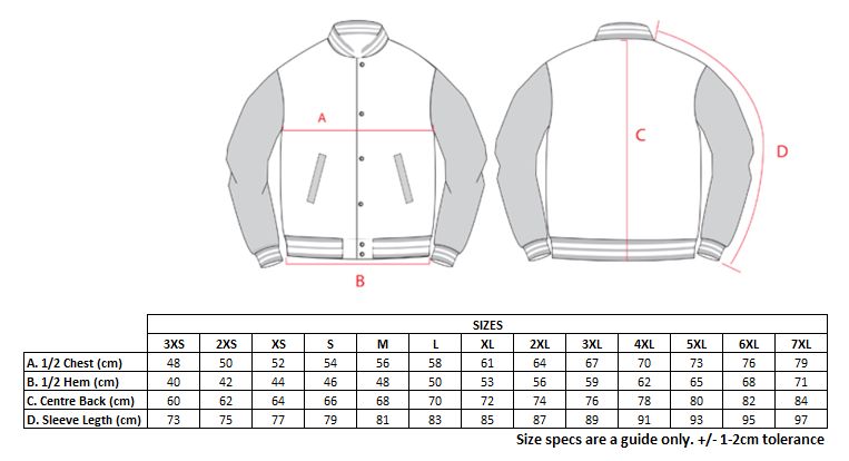 St Teresa's Catholic College 2027 - Yr12 Oxford College Jacket