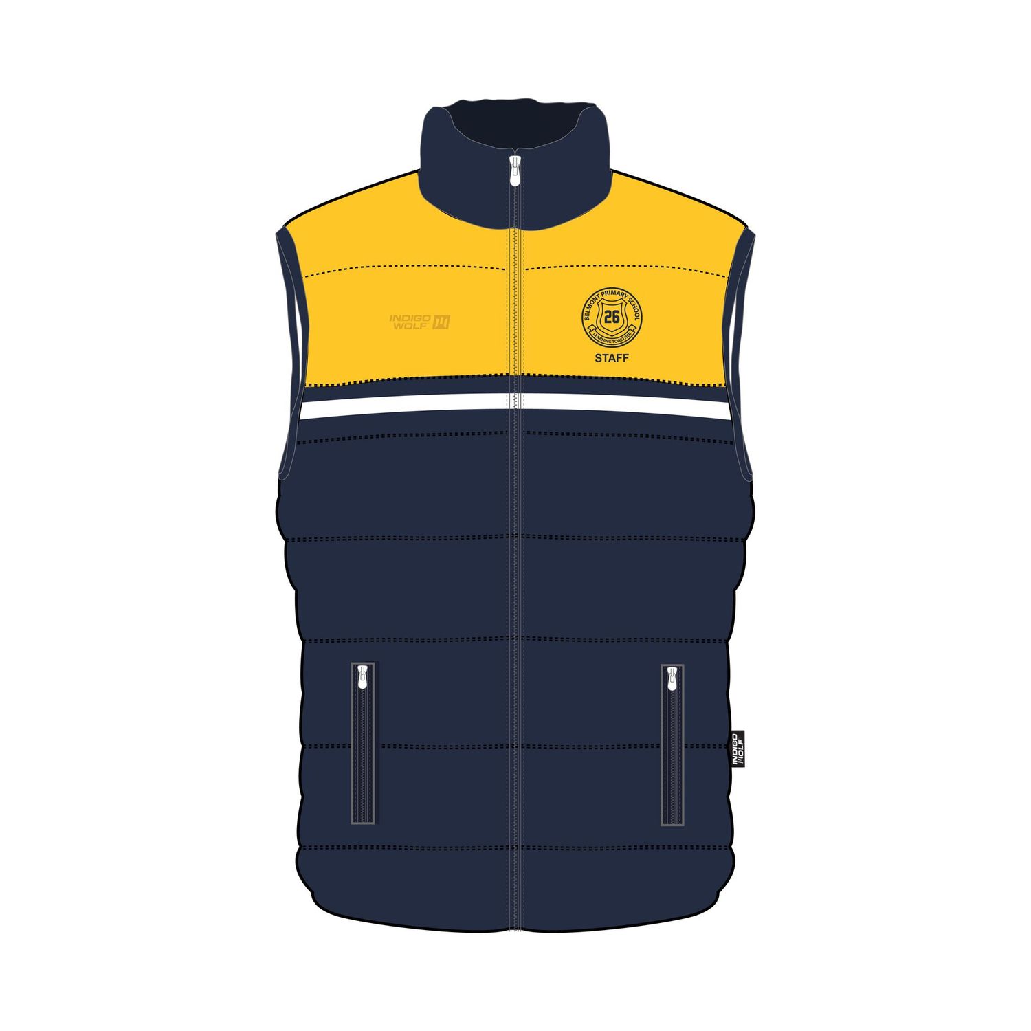 Puffer Vest - Belmont Primary School STAFF Puffer Vest - Belmont Primary School STAFF