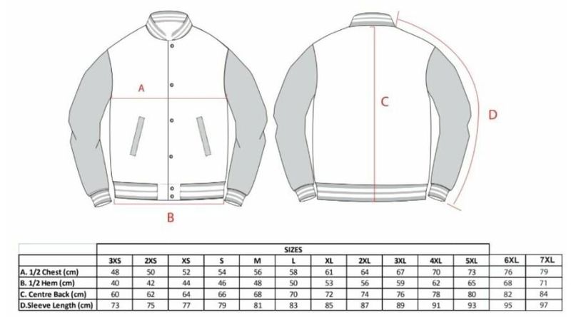 Woonona High School 2028 - Yr12 Oxford College Jacket