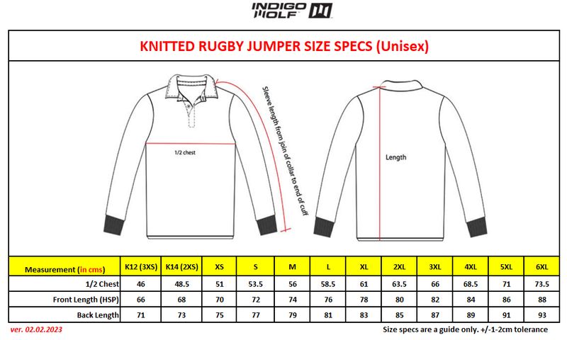 Mt. Carmel Catholic College Yr12 - Knitted Rugby Jumper 2027