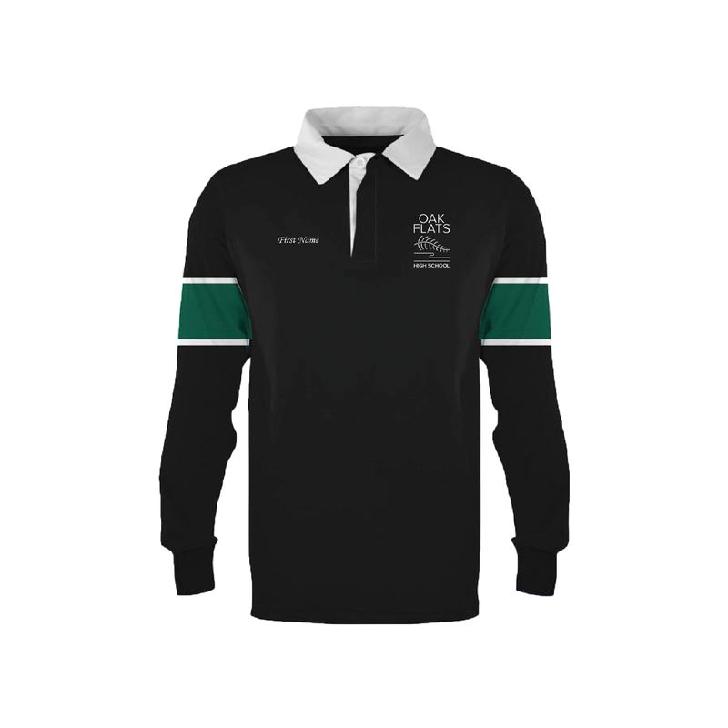 Oak Flats High School 2028 - Knitted Rugby Jumper