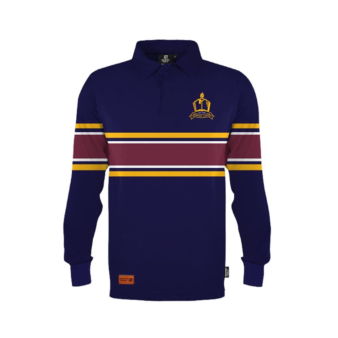Lilydale High School - Knitted Rugby Jumper - 2027 Lilydale High School - Knitted Rugby Jumper - 2027