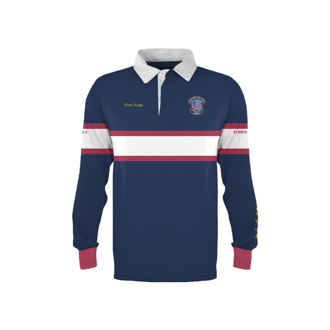 Mt. Carmel Catholic College 2027 - Yr12 Knitted Rugby Jumper (FOR STAFF ONLY)