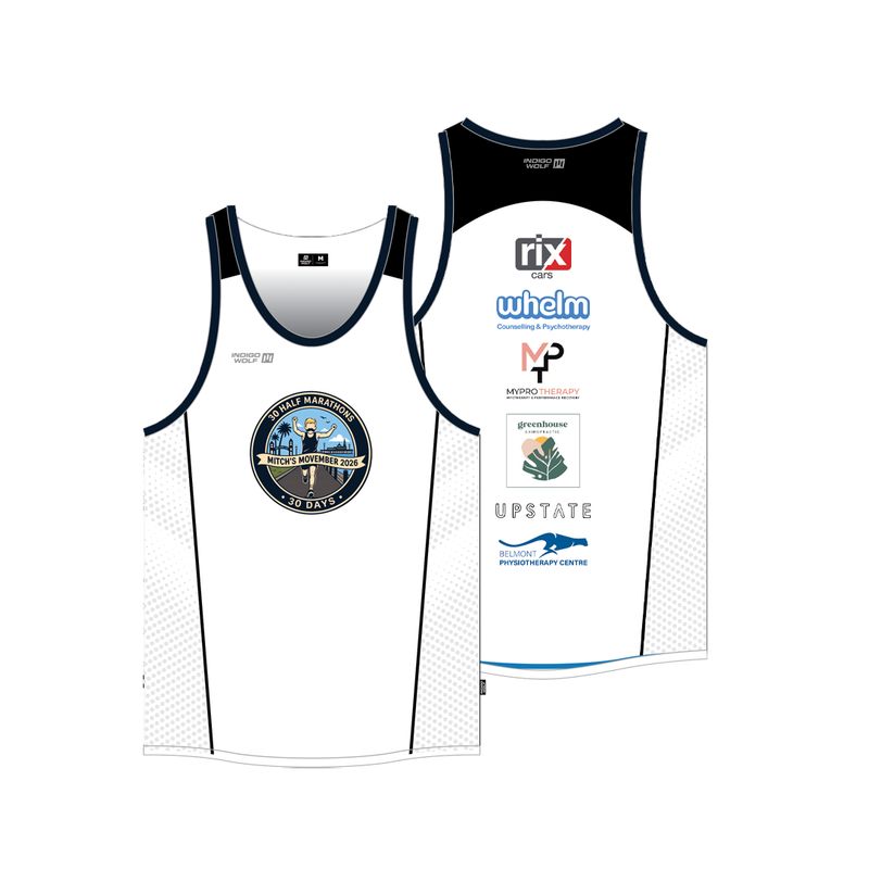 Mitch Bruns Movember - Singlet
