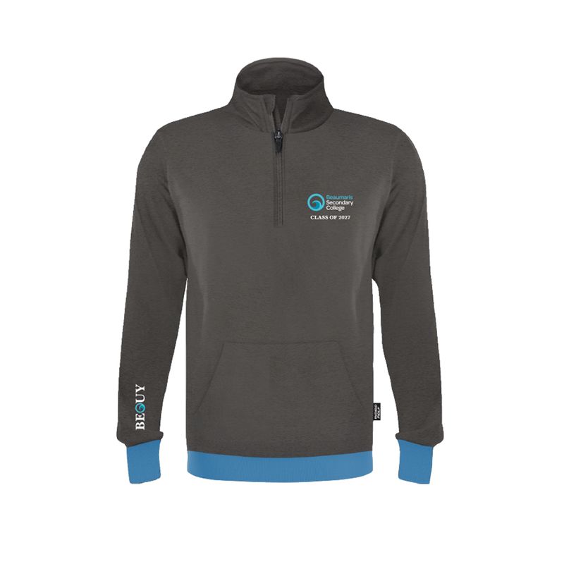 1/4 Zip Jumper - Beaumaris Secondary College 2027