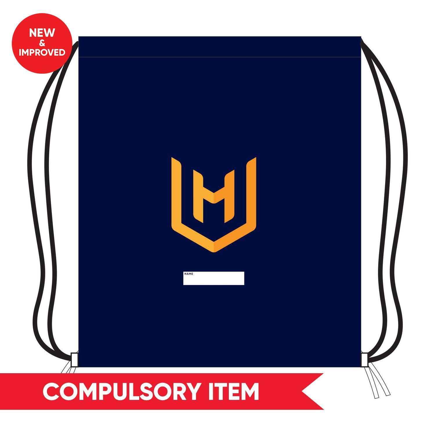 PRE-ORDER 2027 - HEAVY WEIGHT Backsack (Bootbag) - Western Heights College SSP