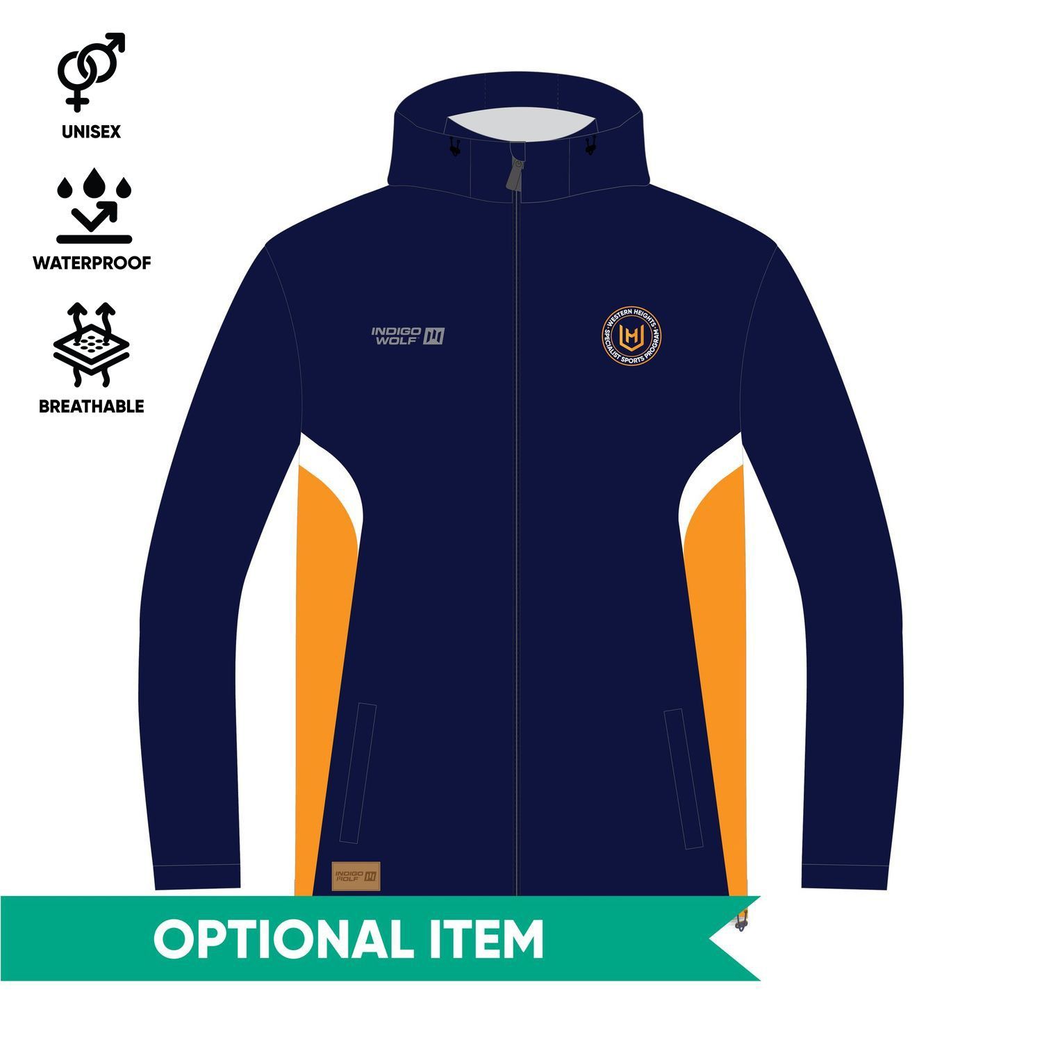 PRE-ORDER 2027 - Shell Jacket - Western Heights College SSP