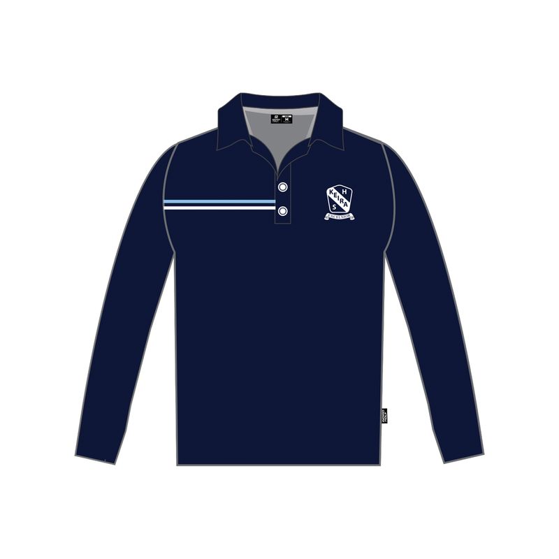Keira High School - Long Sleeve Polo Shirt