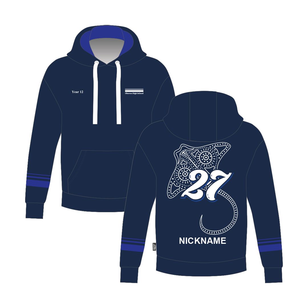 Oberon High School Yr12 - Hoodie 2027 - GREEVES