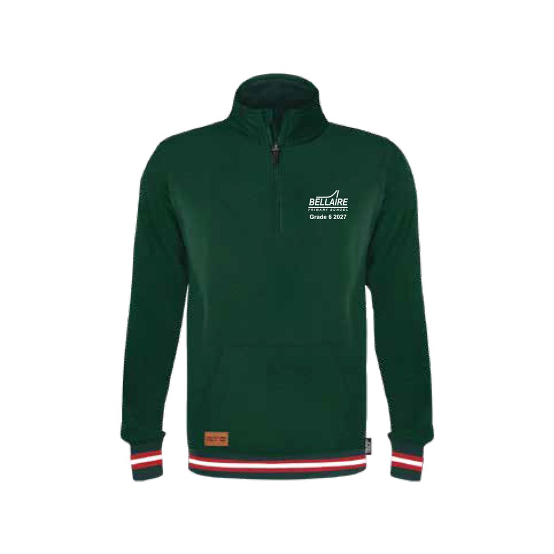 Year 6 Qtr Zip jumper - Bellaire PS 2027 Year 6 Qtr Zip jumper - Bellaire PS 2027