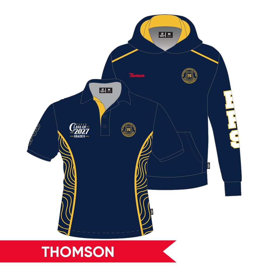 THOMSON - Polo / Hoodies Combo (SAVE $5) - Belmont Primary School 2027 THOMSON - Polo / Hoodies Combo (SAVE $5) - Belmont Primary School 2027
