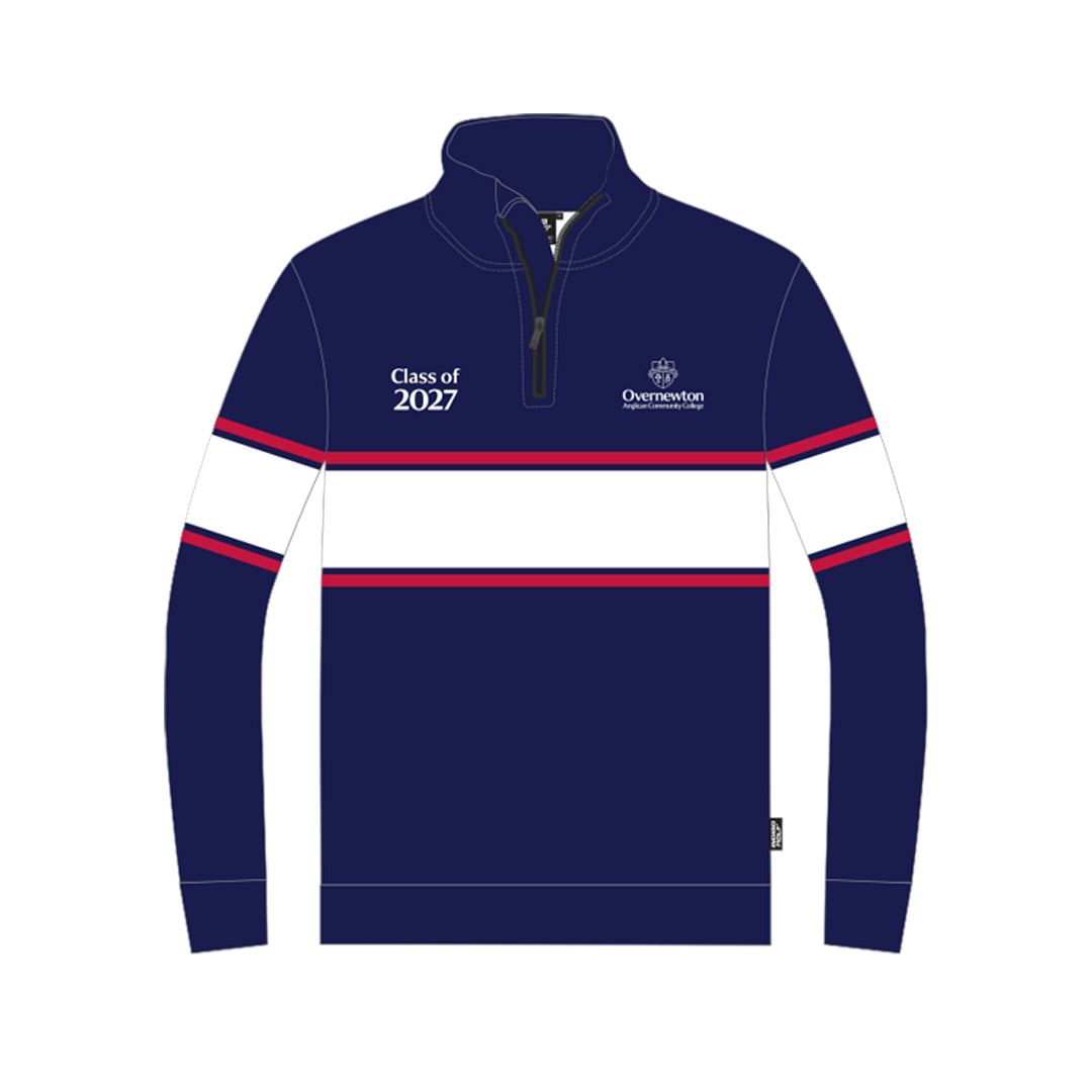 Overnewton Anglican Community College - 1/4 Zip jumper 2027