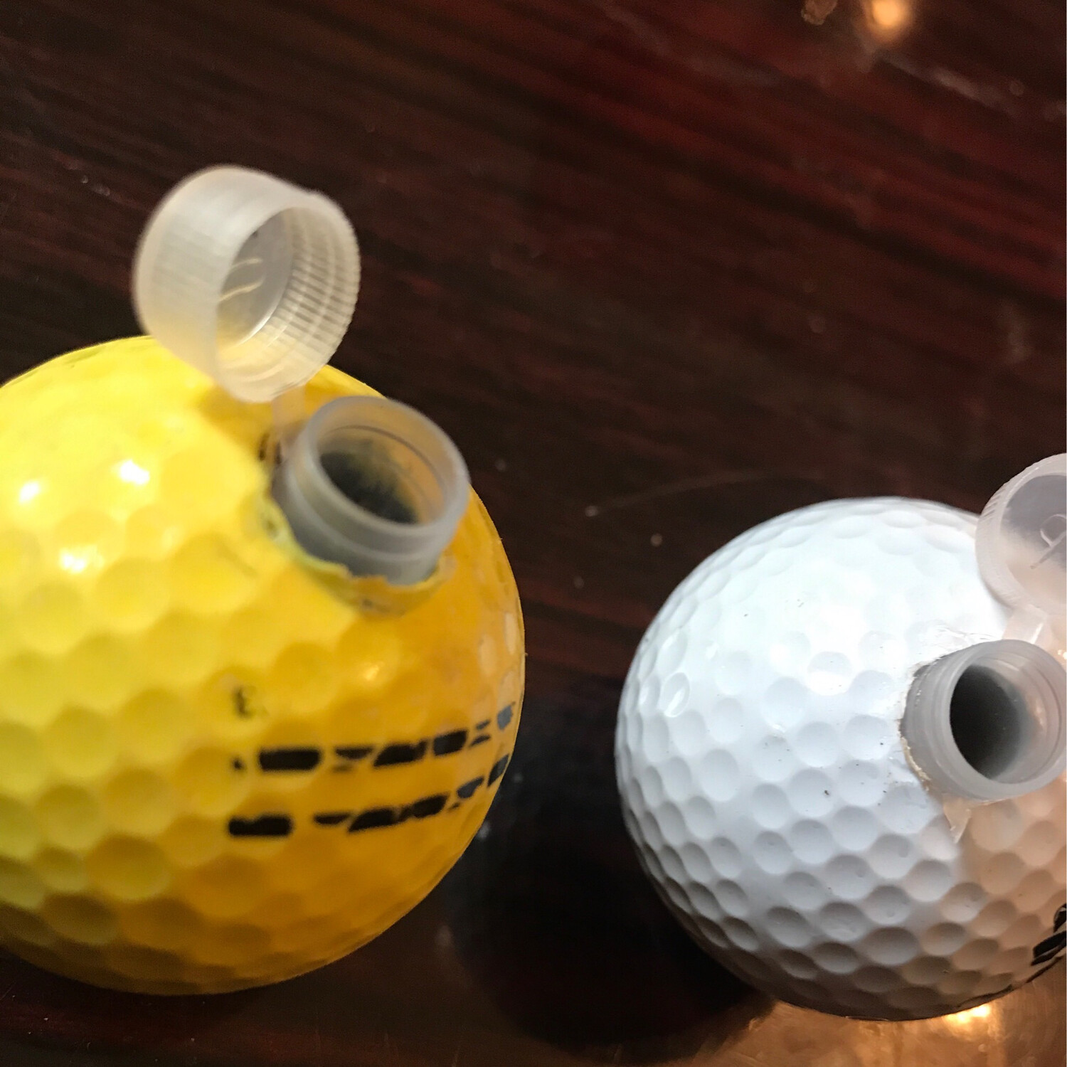 Golf Balls Geocache With Log Book
