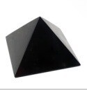 ACTION for WELLNESS - SHUNGITE EMF Protection Pyramid - Size 3.94X3.94 inches