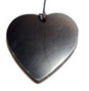 ACTION for WELLNESS - Shungite EMF Protection Heart Pendant
