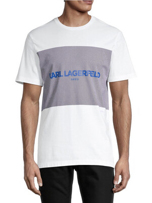 Karl Lagerfeld Block Logo T-Shirt