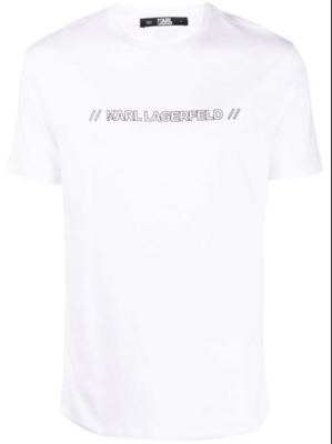 Karl Lagerfeld Athleisure Outline cotton T-shirt