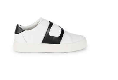 Karl Lagerfeld Paris Cadi Leather Slip-On Sneakers
