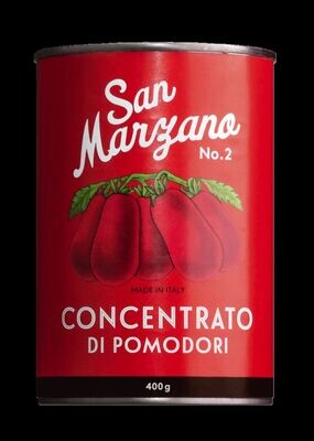 Doppelt konzentriertes Tomatenmark aus San Marzano Tomaten, schmeckt intensivfruchtig und gibt Saucen eine geschmackliche, mediterrane Tiefe!