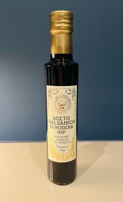 Aceto Balsamico di Modena, dunkel, kräftig und würzig - der Klassiker! 250 ml Flasche