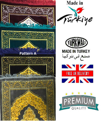 Islamic prayer mat, rug, janamaz, Salat mat different colours