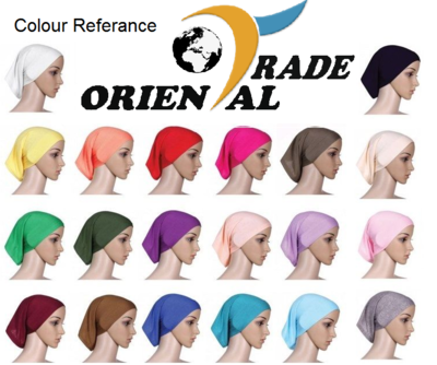 3 x Full Tube Bonnet 28x24 cm stretchy comfy turlu material reusable re washable many colors used as: Hair band, Hat, Neck warmer &amp; Biker Scarf