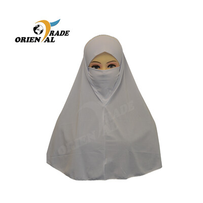 1XL Ladies one piece hijab Niqab (Mask) include Face Veil High Quality breathable useful in this pandemic