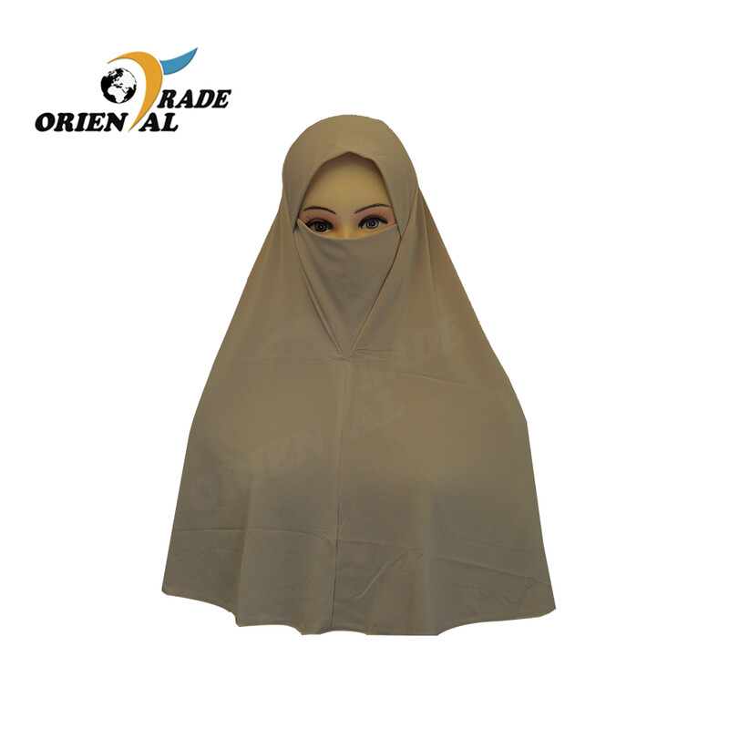 3XL Ladies one piece hijab Niqab (Mask) include Face Veil High Quality breathable useful in this pandemic