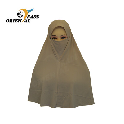 3XL Ladies one piece hijab Niqab (Mask) include Face Veil High Quality breathable useful in this pandemic