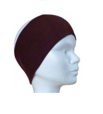 2 x half Tube Bonnet 28x24 cm stretchy comfy material reusable re washable many colours used as: Hair band, Hat, Neck warmer &amp; Biker Scarf