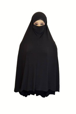 5XL Ladies one piece hijab Niqab (Mask) include Face Veil High Quality breathable useful in this pandemic