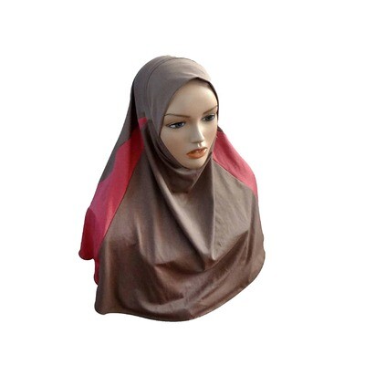 1PC Quality Lycra pull-on Turkish Hijab Head cover Muslim Girls 10+ Ladies
