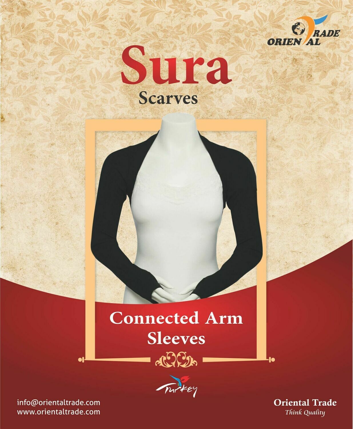 connected Sleeves shrug bolero short jacket