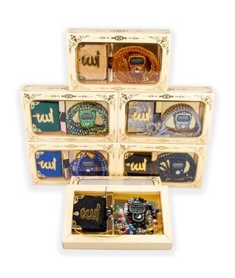 Gift Box include Tasbeeh &amp; mini Quran &amp; Digital Finger counter £15