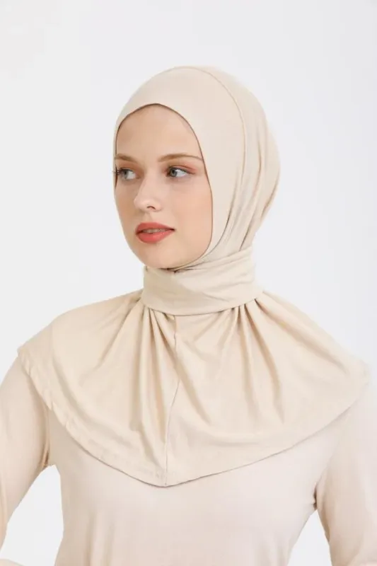 Pull on Instant 1Pc Quality Turkish Turlu Yusra Amira hijab collar