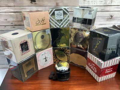 2 Pieces Arabian Bakhoor Incense by Al Zafaaran Bukhoor Home Fragrance, 40grm