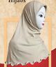 Pull on Instant 1Pc Quality Turkish Turlu Yusra Amira Children Hijab