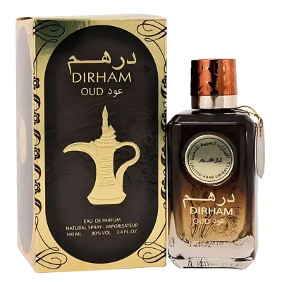 Dirham Oud  Perfume By Ard Al Zaafaran Oriental Musky Sandalwood 100ML Unisex