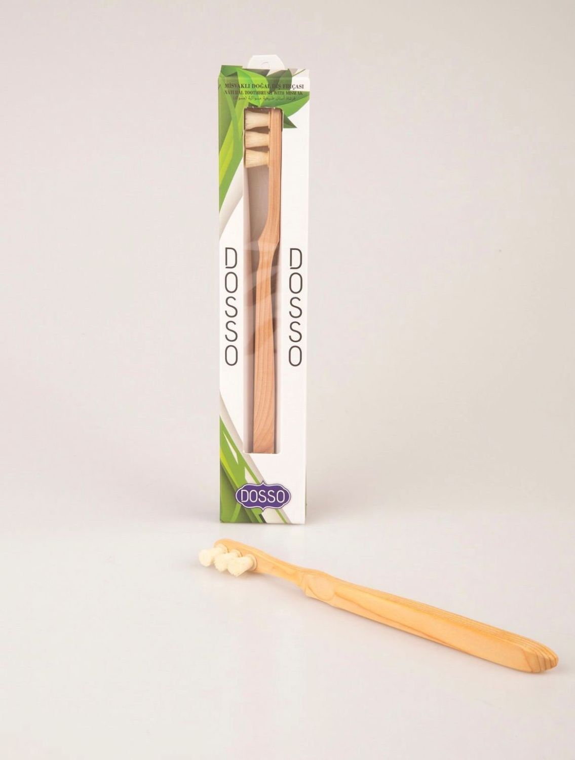 Miswak Head / Natural plant Toothbrush With Miswak made in Turkey w spare heads, Model: Miswak Tooth Bush only