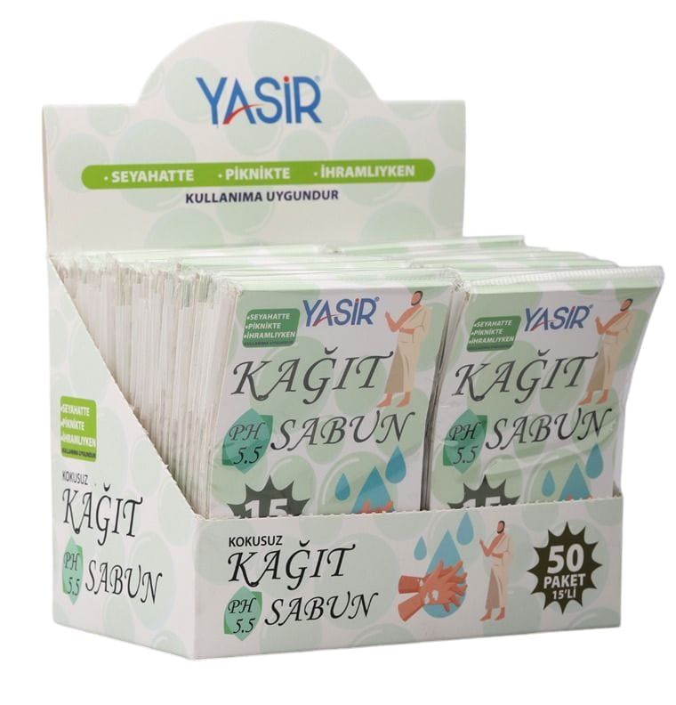 45 Sheets Paper Portable Disinfecting Pocket Travel Thins Disposable Soap