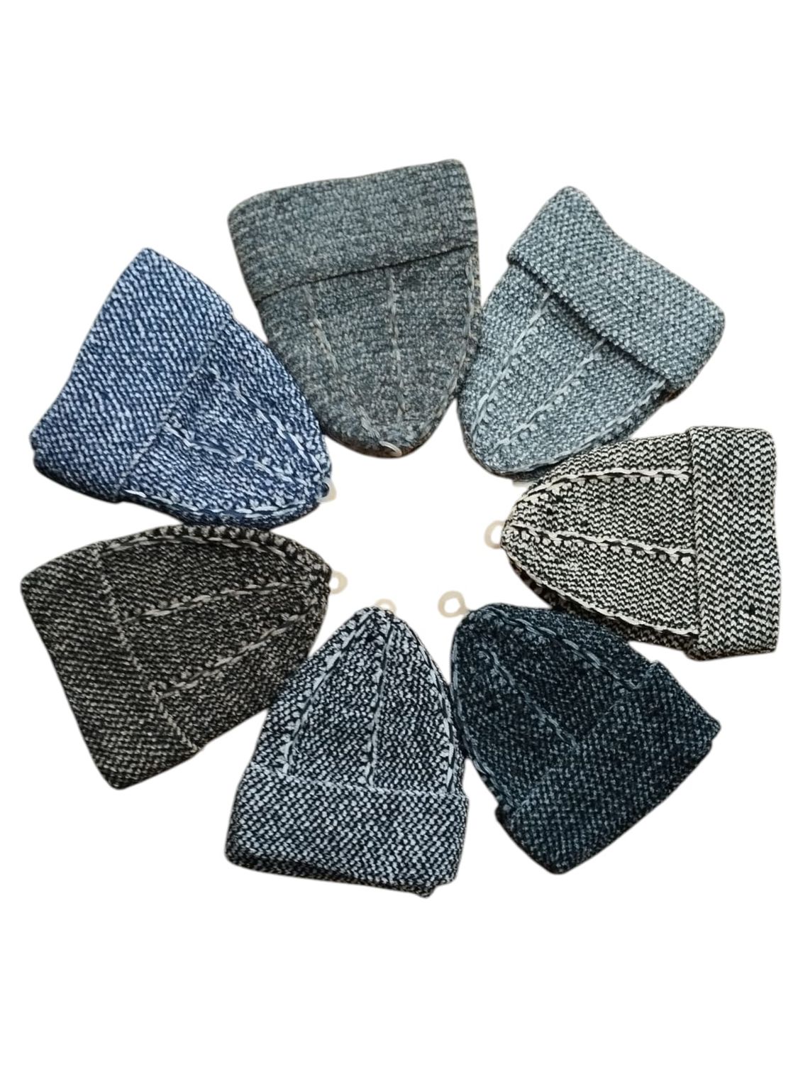 Folded Velvet-Style Winter Beanie Hats – Men – Soft, Warm &amp; Stylish Turkish