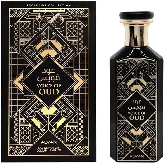 Voice Of Oud Perfume  By ADYAN– Deep, Warm Oud Scent, Unisex, 100 ml