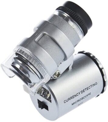 MICROSCOPIO TASCABILE 60X