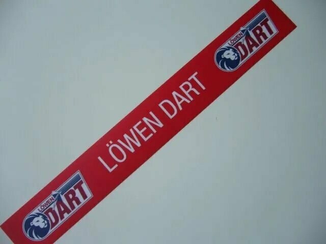 Original Löwen Dart Abwurflinie