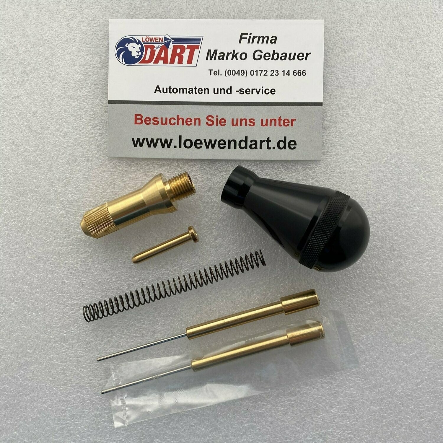 Löwen Dart Spitzenausdrücker Metall inkl. Ersatzspitze