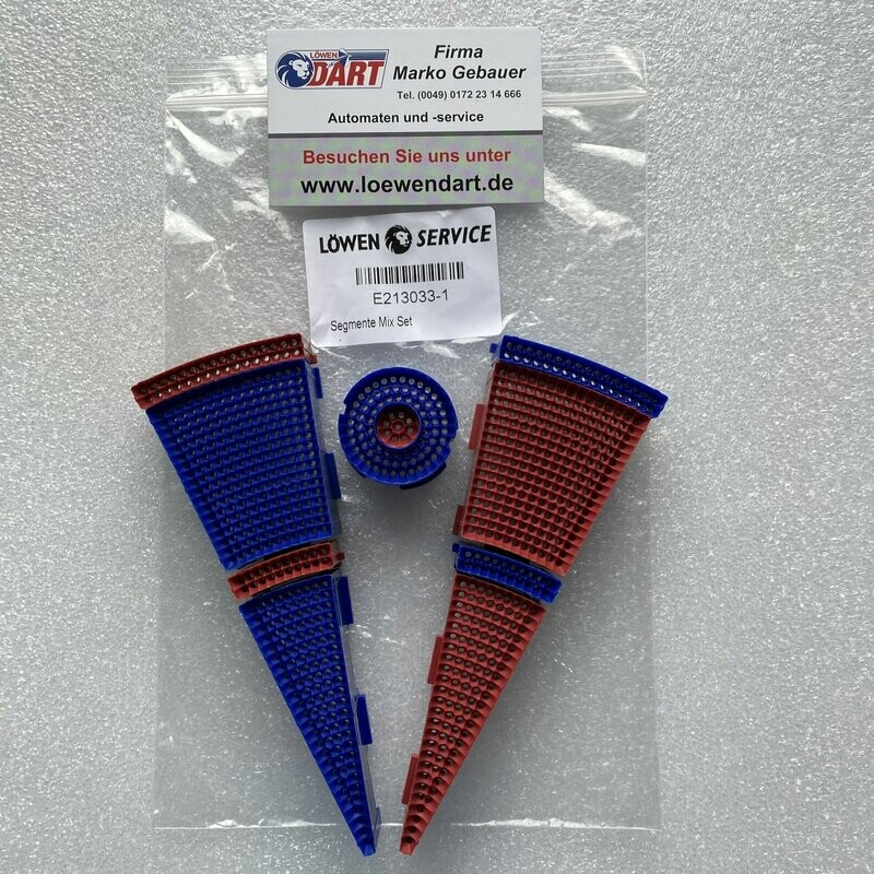 Original Löwen Dart Segmente Mix 10-teilig Original Löwen Dart Segmente Mix 10-teilig