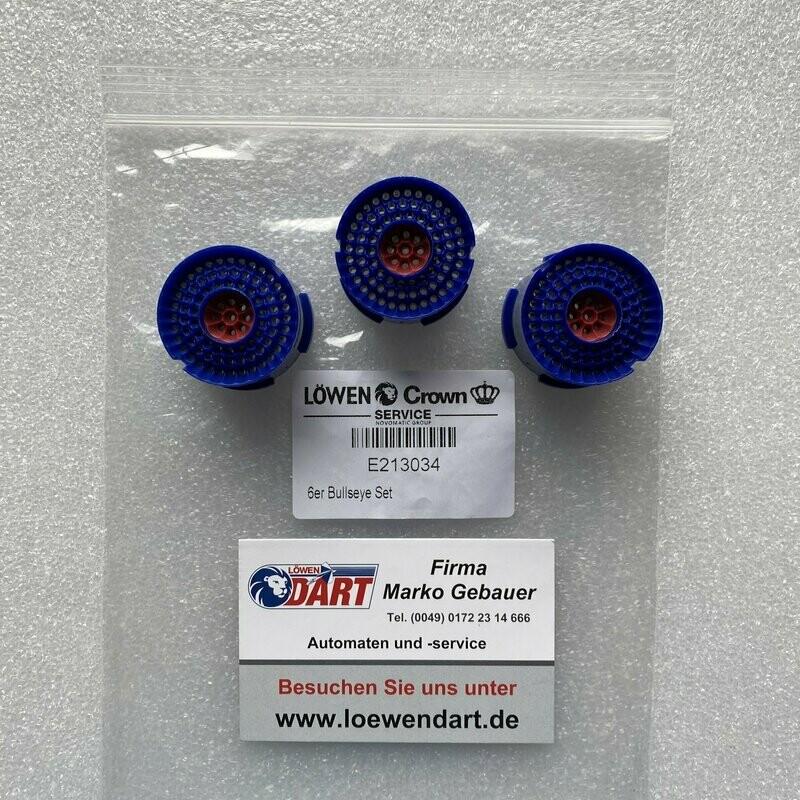 Original Löwen Dart Bull Segmentsatz 6-teilig Original Löwen Dart Bull Segmentsatz 6-teilig