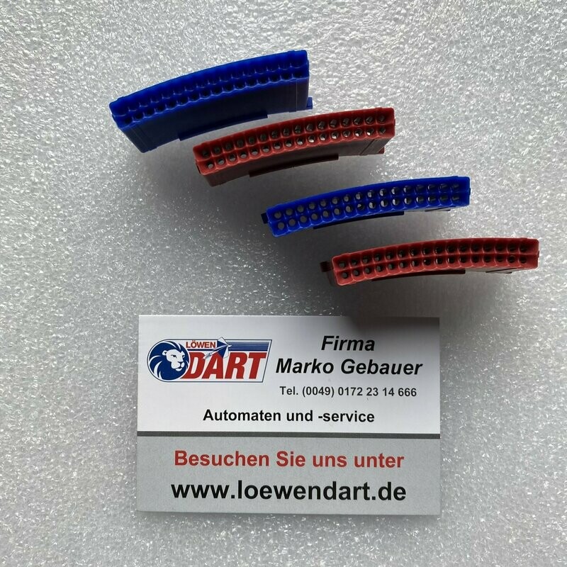 Original Löwen Dart Double Segmentsatz 4-teilig Original Löwen Dart Double Segmentsatz 4-teilig