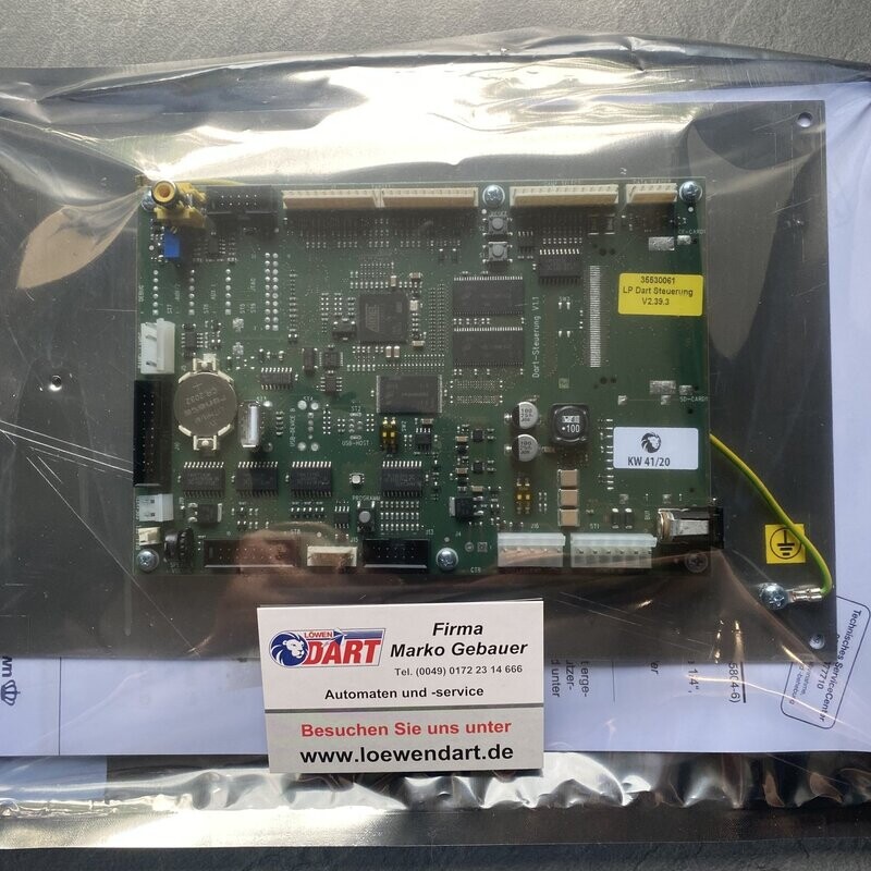 Original Löwen Dart Controllerboard / CPU / Hauptplatine für HB8 / HB9 Neu