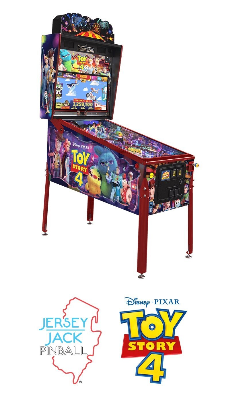 Jersey Jack Pinball Flipper Toy Story 4 Collectors Edition 1000 STÜCK